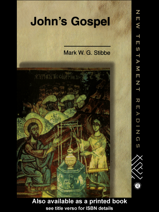 Title details for John's Gospel by Mark W.G. Stibbe - Available